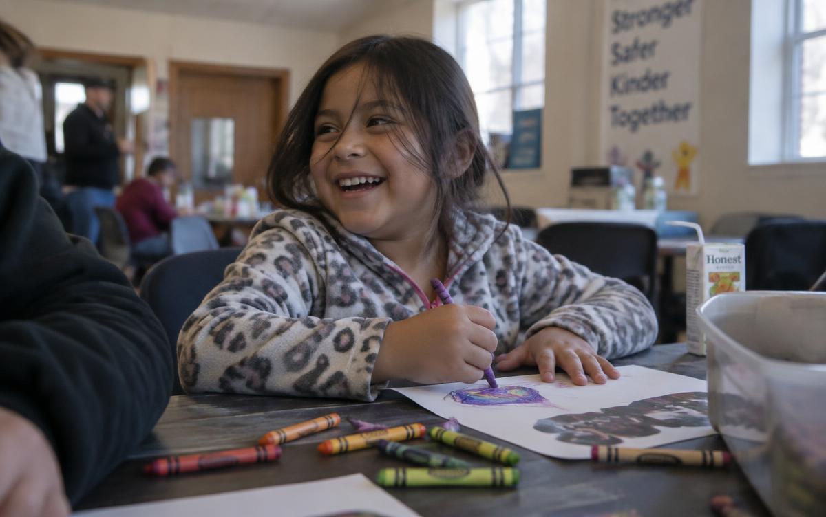 Children & Youth receiving warm community support